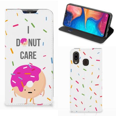 Samsung Galaxy A30 | Flip Style Cover | Donut Roze