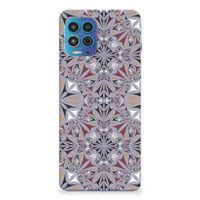 Motorola Moto G100 TPU Siliconen Hoesje Flower Tiles