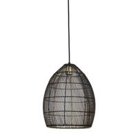 Light & Living Hanglamp Meya - Zwart - Ø30cm