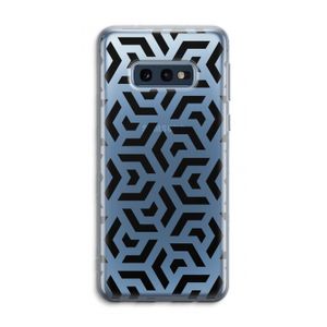 Crazy pattern: Samsung Galaxy S10e Transparant Hoesje
