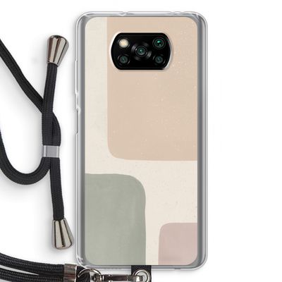 Geo #7: Xiaomi Poco X3 NFC Transparant Hoesje met koord