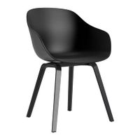 HAY About a Chair AAC222 Stoel - Black Oak - Black - thumbnail