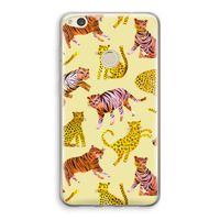 Cute Tigers and Leopards: Huawei Ascend P8 Lite (2017) Transparant Hoesje