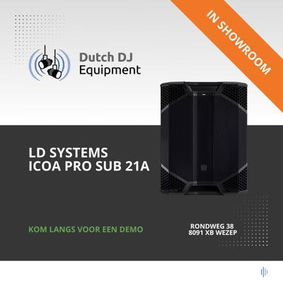 LD Systems ICOA Pro SUB 21A - 21 inch Actieve Subwoofer