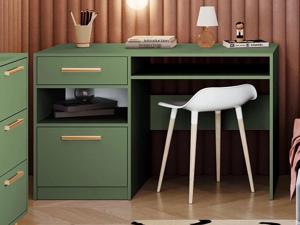 Bureau LILAS 1 deur 1 lade fles groen