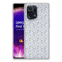 OPPO Find X5 TPU bumper Stripes Dots