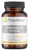 Proviform Vitamine D3 75mcg Tabletten - thumbnail