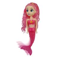 Toi-Toys Mermaids zeemeerminpop met buigbare staart, 18cm