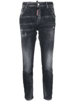 DSQUARED2 jean Cool à effet usé - Gris