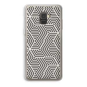 Magic pattern: Samsung Galaxy A8 (2018) Transparant Hoesje