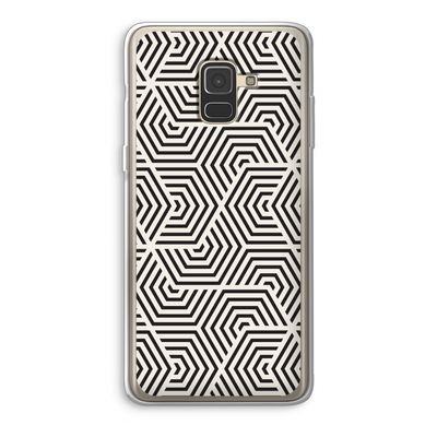 Magic pattern: Samsung Galaxy A8 (2018) Transparant Hoesje