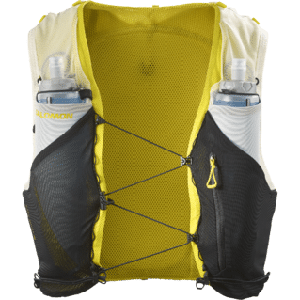 Salomon Adv skin 5 with flasks - GEEL - Unisex