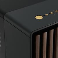 Fractal Design FD-C-NOR1X-02 computerbehuizing Midi Tower Zwart, Houtskool - thumbnail