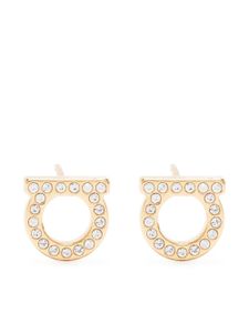 Ferragamo boucles d'oreilles à ornements Gancini