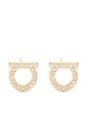 Ferragamo boucles d'oreilles à ornements Gancini