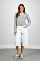 Mother jeans Whole Lot Zip Twist Fray 4198-544 totally innocent