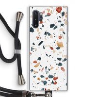 Terrazzo N°4: Samsung Galaxy Note 10 Plus Transparant Hoesje met koord