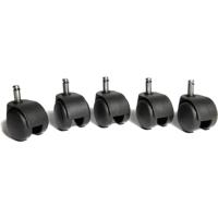 Topstar wielen voor tapijt, diameter 50 mm, pak van 5 stuks