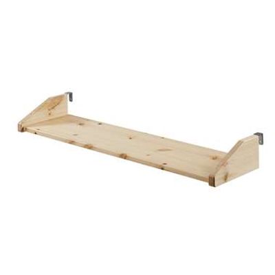 Vipack legplank Pino - naturel - 79x21x9 cm - Leen Bakker
