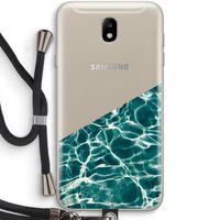Weerkaatsing water: Samsung Galaxy J7 (2017) Transparant Hoesje met koord