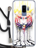 Fading: Samsung Galaxy S9 Plus Transparant Hoesje met koord