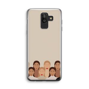 Girls girls girls: Samsung Galaxy J8 (2018) Transparant Hoesje
