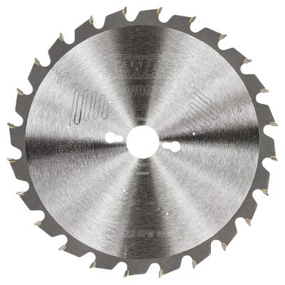 DeWalt Accessoires Cirkelzaagblad 250x30x24t, vlaktand, positief 10°, kerf 3,0mm - DT4311-QZ