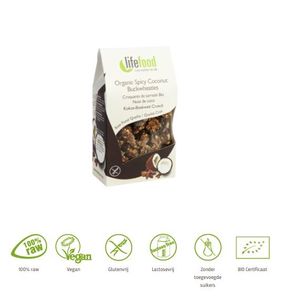 Lifefood Life sweets kokos boekweit raw & bio (100 gr)