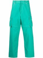 Jacquemus pantalon à poches cargo - Vert