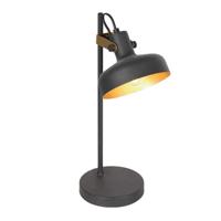 Steinhauer TafellampPrato zwart met goud - 4120ZW