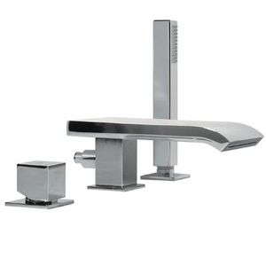 Cuadro Badrandcombinatie CUADRO met waterval en handdouche antikalk 10716102 Tres