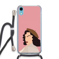 Confidence: iPhone XR Transparant Hoesje met koord