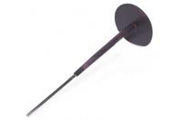 Bompar paddestoel hoofd plug patch 25mm 5 e. - Zwart Bompar paddestoel hoofd plug patch 25mm 5 e. - Zwart