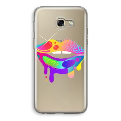 Lip Palette: Samsung Galaxy A5 (2017) Transparant Hoesje