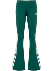 adidas legging à coupe évasée - Vert