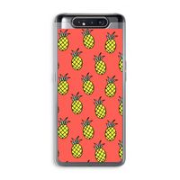 Ananas: Samsung Galaxy A80 Transparant Hoesje