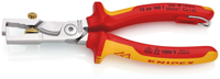 Knipex StriX® striptangen met kabelschaar | Geïsoleerd | Meercomponenten-omhullingen | VDE-getest - 13 66 180 T BK Knipex StriX® striptangen met kabelschaar | Geïsoleerd | Meercomponenten-omhullingen | VDE-getest - 13 66 180 T BK