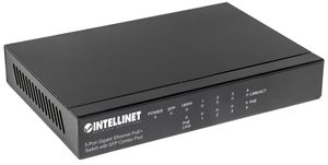 Intellinet 561174 Gigabit Ethernet (10/100/1000) Power over Ethernet (PoE) Zwart netwerk-switch