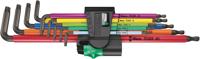 Wera 967/9 TXXL Multicolour BlackLaser TORX® Stiftsleutelset lang 9-delig - 05024480001