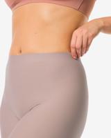 HEMA Medium corrigerende biker hoge taille beige (beige)