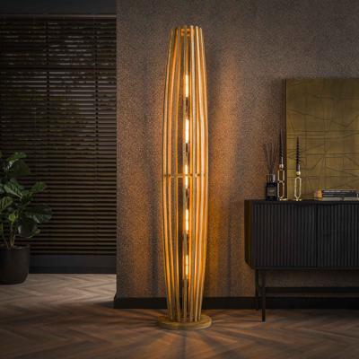 LifestyleFurn Vloerlamp 'Lori' Mangohout, 5-lamps