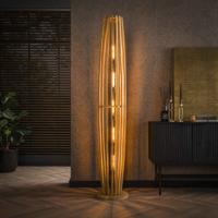 LifestyleFurn Vloerlamp 'Lori' Mangohout, 5-lamps