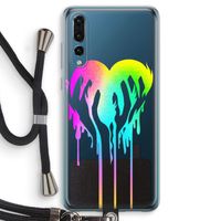 Hold My Heart: Huawei P20 Pro Transparant Hoesje met koord