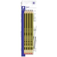 Staedtler Noris HB 122-2 BK10 Potloodset Hardheid: HB 10 stuk(s)