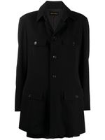 Comme Des Garçons Pre-Owned veste à design superposé - Noir