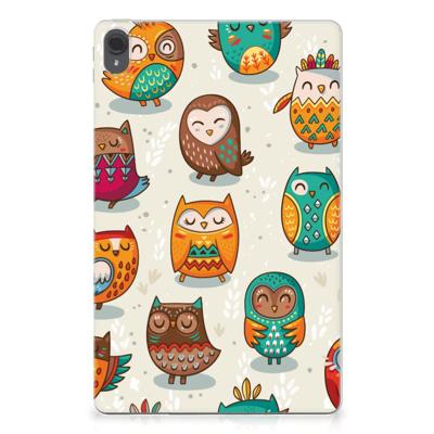 Lenovo Tab P11 | P11 Plus Back Case Vrolijke Uilen