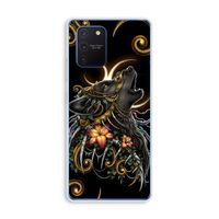 Huilende Wolf: Samsung Galaxy Note 10 Lite Transparant Hoesje