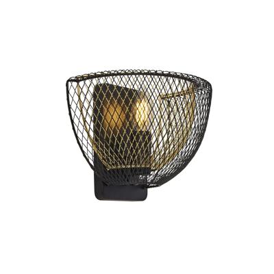 Searchlight Draad wandlampjeHoneycomb - 6842BGO