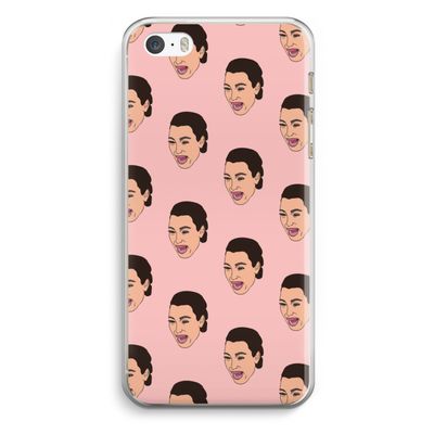 Ugly Cry Call: iPhone 5 / 5S / SE Transparant Hoesje