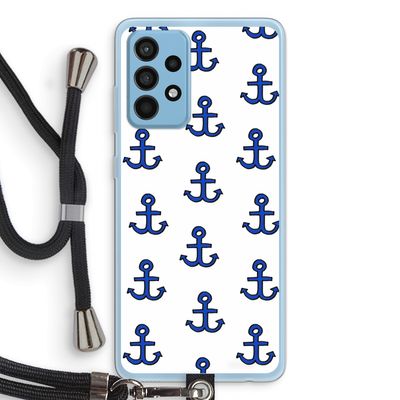Ankers: Samsung Galaxy A52 Transparant Hoesje met koord